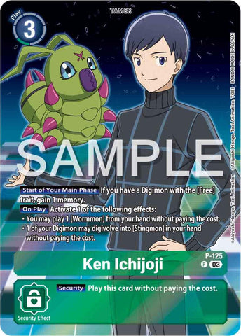 Ken Ichijoji [P-125] (Digimon Adventure 02: The Beginning Set) [Promotional Cards] - Destination Retro