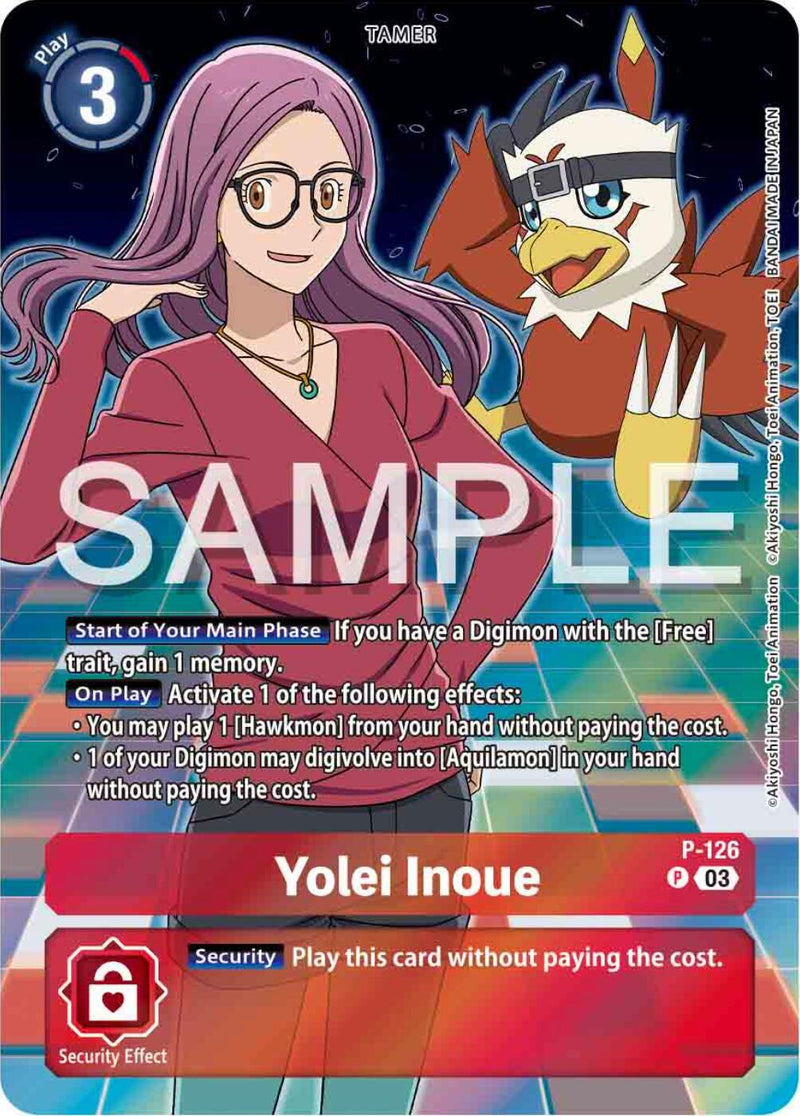 Yolei Inoue [P-126] (Digimon Adventure 02: The Beginning Set) [Promotional Cards] - Destination Retro