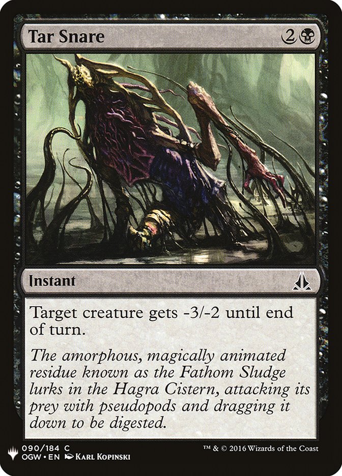 Tar Snare [Mystery Booster] - Destination Retro