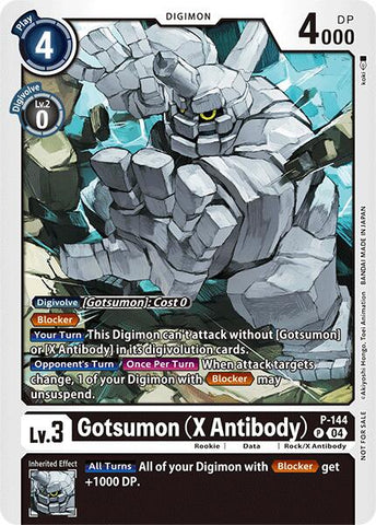 Gotsumon (X Antibody) [P-144] (Store Tournament 2024 Jul. – Sep. Participation Pack) [Promotional Cards] - Destination Retro