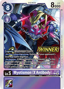 Myotismon (X Antibody) [P-145] (Store Tournament 2024 Jul. – Sep. Winner Pack) [Promotional Cards] - Destination Retro