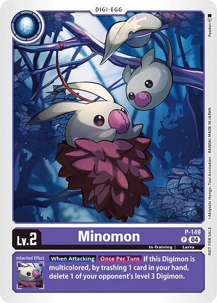 Minomon [P-149] (Store Tournament 2024 Jul. – Sep. Participation Pack) [Promotional Cards] - Destination Retro