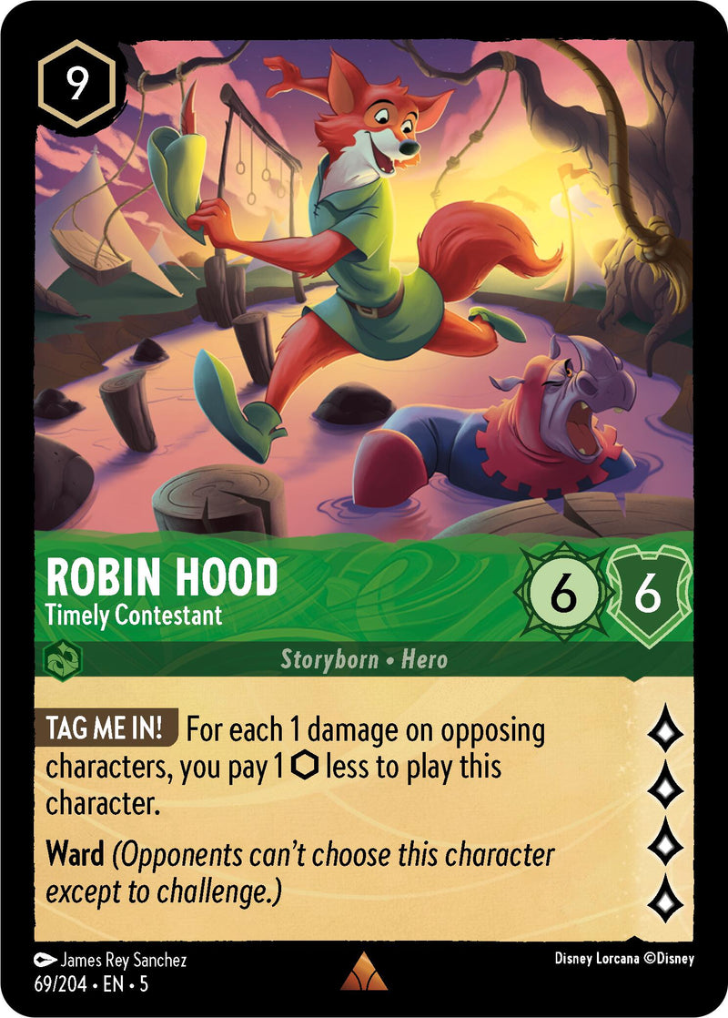 Robin Hood - Timely Contestant (69/204) [Shimmering Skies] - Destination Retro