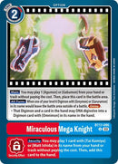 Miraculous Mega Knight [BT17-095] [Secret Crisis] - Destination Retro