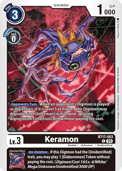 Keramon [BT17-053] [Secret Crisis] - Destination Retro