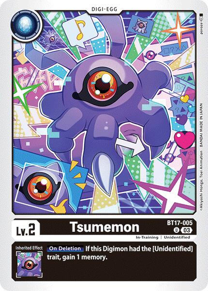 Tsumemon [BT17-005] [Secret Crisis] - Destination Retro