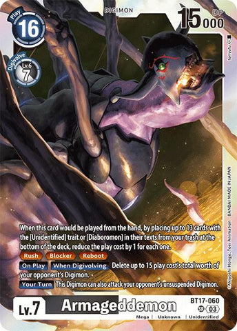 Armageddemon [BT17-060] [Secret Crisis] - Destination Retro