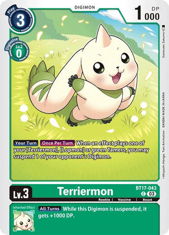 Terriermon [BT17-043] [Secret Crisis] - Destination Retro