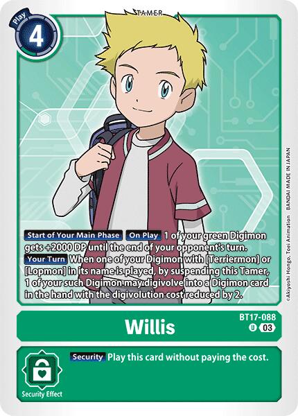 Willis [BT17-088] [Secret Crisis] - Destination Retro
