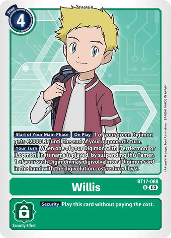 Willis [BT17-088] [Secret Crisis] - Destination Retro