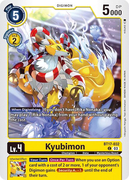 Kyubimon [BT17-032] [Secret Crisis] - Destination Retro