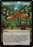 My Followers Ascend (Full Art) [Duskmourn: Archenemy] - Destination Retro