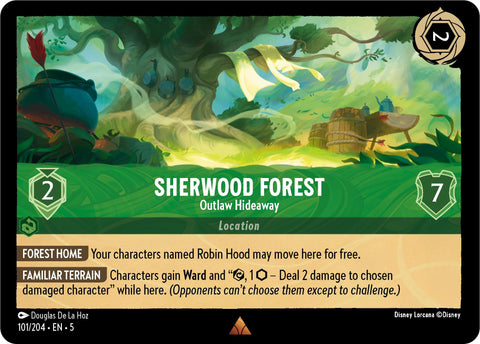 Sherwood Forest - Outlaw Hideaway (101/204) [Shimmering Skies] - Destination Retro