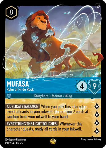 Mufasa - Ruler of Pride Rock (150/204) [Shimmering Skies] - Destination Retro