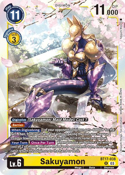 Sakuyamon [BT17-038] [Secret Crisis] - Destination Retro