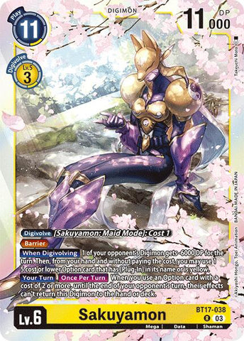 Sakuyamon [BT17-038] [Secret Crisis] - Destination Retro