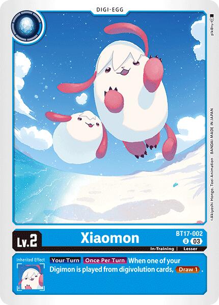 Xiaomon [BT17-002] [Secret Crisis] - Destination Retro
