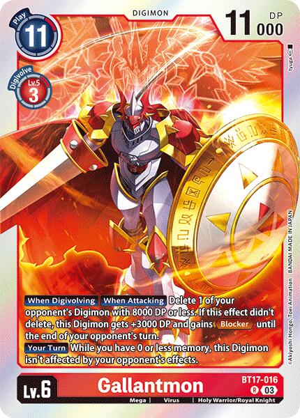 Gallantmon [BT17-016] [Secret Crisis] - Destination Retro