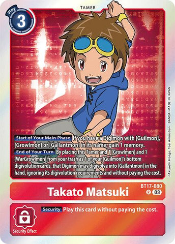 Takato Matsuki [BT17-080] [Secret Crisis] - Destination Retro