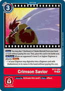 Crimson Savior [BT17-096] [Secret Crisis] - Destination Retro