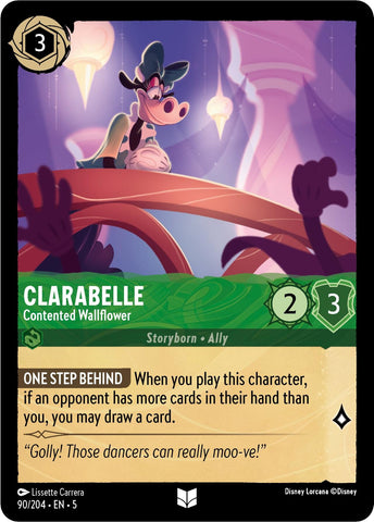 Clarabelle - Contented Wallflower (90/204) [Shimmering Skies] - Destination Retro