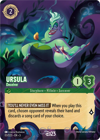 Ursula - Deceiver (3) [D23 Promos] - Destination Retro