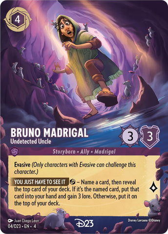 Bruno Madrigal - Undetected Uncle (4) [D23 Promos] - Destination Retro