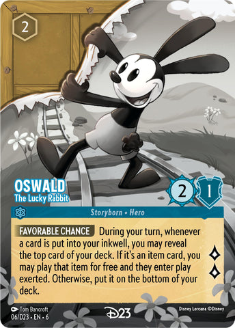 Oswald - The Lucky Rabbit (6) [D23 Promos] - Destination Retro