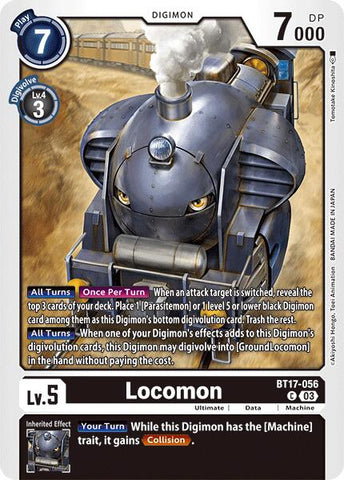 Locomon [BT17-056] [Secret Crisis] - Destination Retro