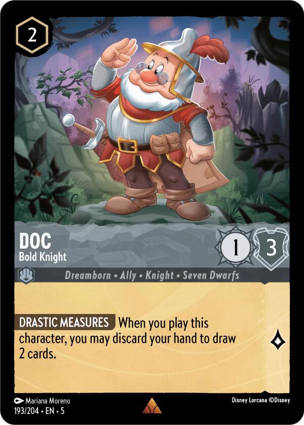 Doc - Bold Knight (193/204) [Shimmering Skies] - Destination Retro