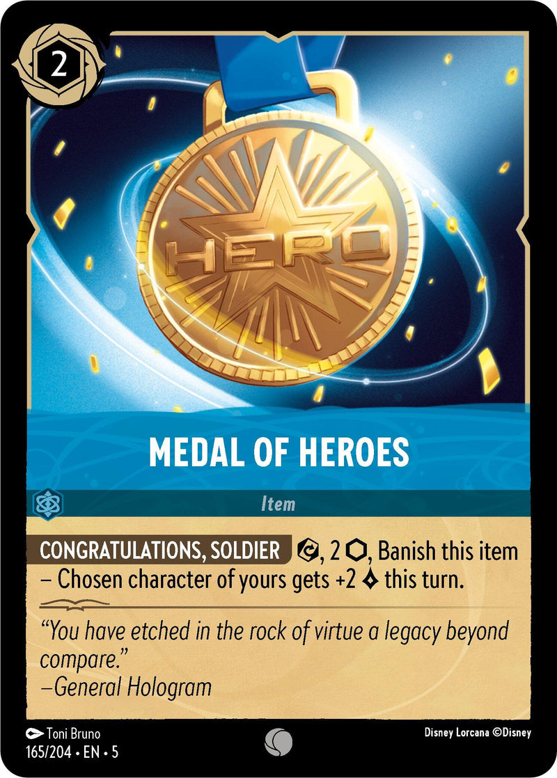 Medal of Heroes (165/204) [Shimmering Skies] - Destination Retro