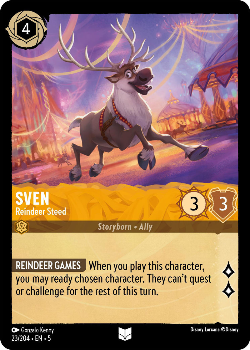 Sven - Reindeer Steed (23/204) [Shimmering Skies] - Destination Retro