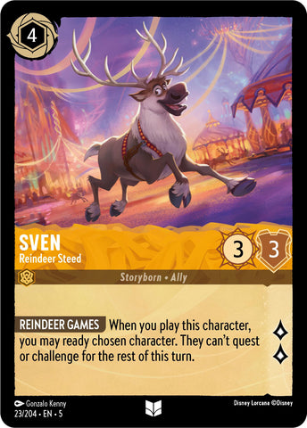 Sven - Reindeer Steed (23/204) [Shimmering Skies] - Destination Retro
