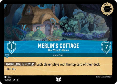 Merlin's Cottage - The Wizard's Home (170/204) [Shimmering Skies] - Destination Retro