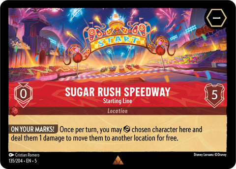 Sugar Rush Speedway - Starting Line (135/204) [Shimmering Skies] - Destination Retro