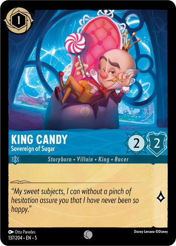 King Candy - Sovereign of Sugar (137/204) [Shimmering Skies] - Destination Retro