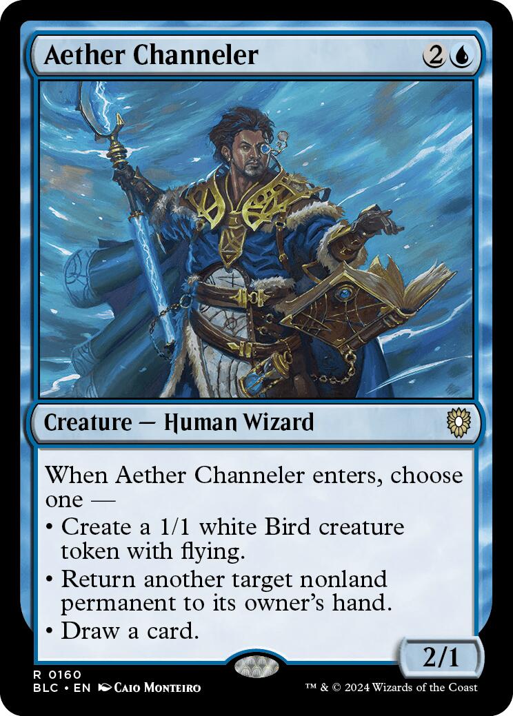 Aether Channeler [Bloomburrow Commander] - Destination Retro
