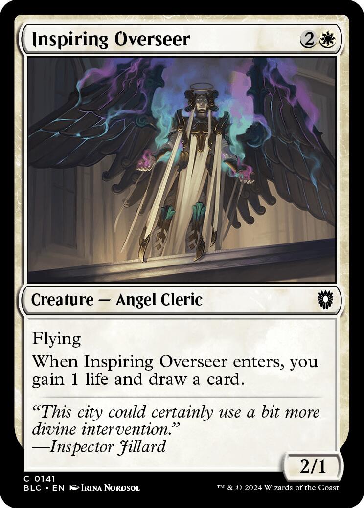 Inspiring Overseer [Bloomburrow Commander] - Destination Retro