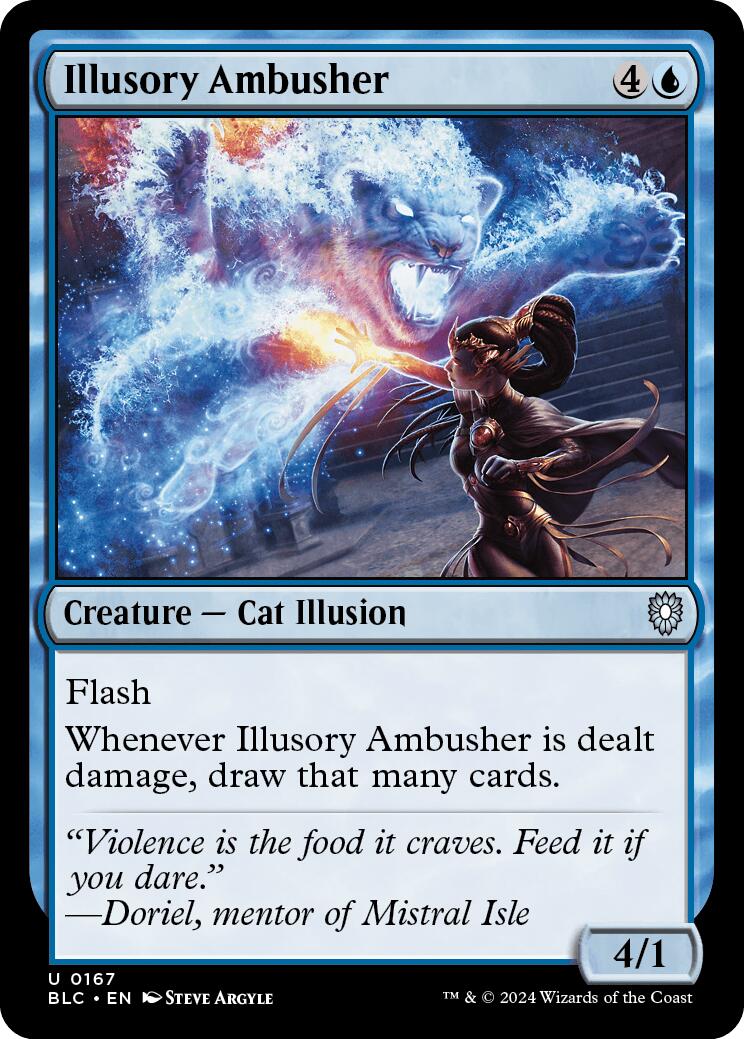 Illusory Ambusher [Bloomburrow Commander] - Destination Retro