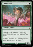 Lotus Cobra [Bloomburrow Commander] - Destination Retro