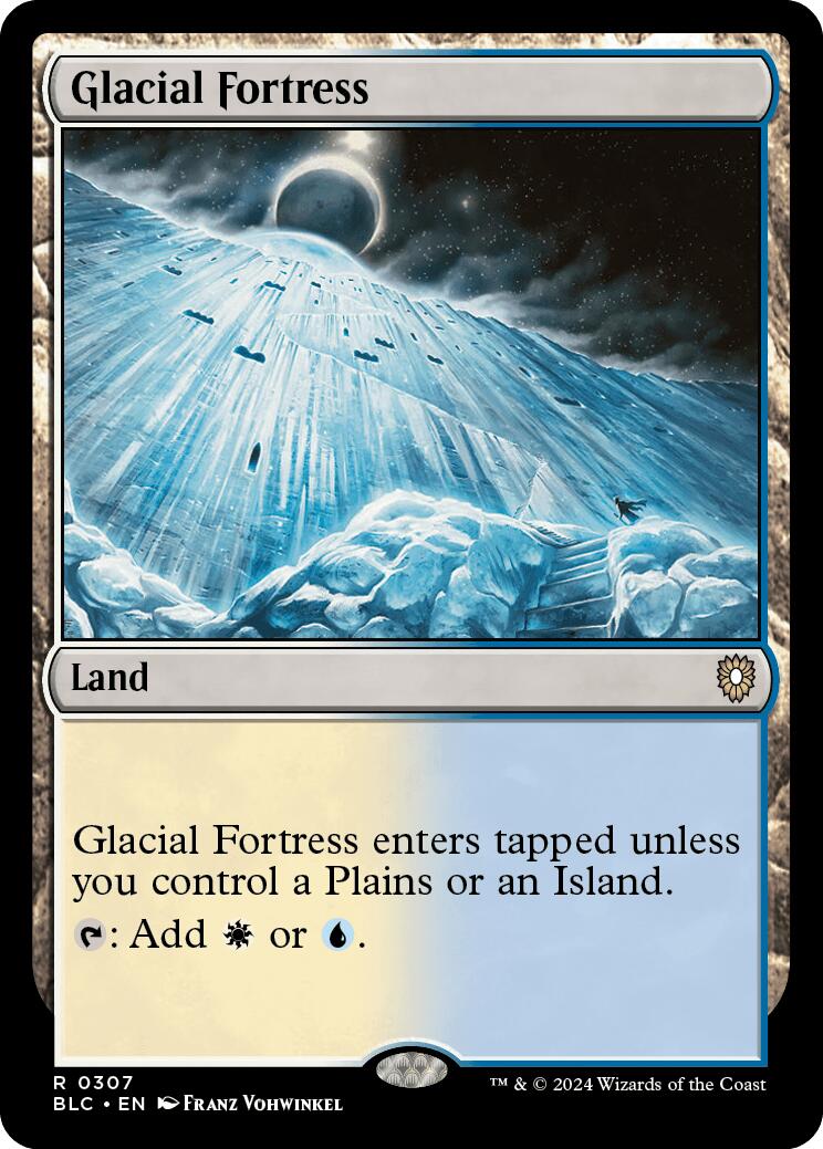 Glacial Fortress [Bloomburrow Commander] - Destination Retro