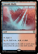 Cascade Bluffs [Bloomburrow Commander] - Destination Retro