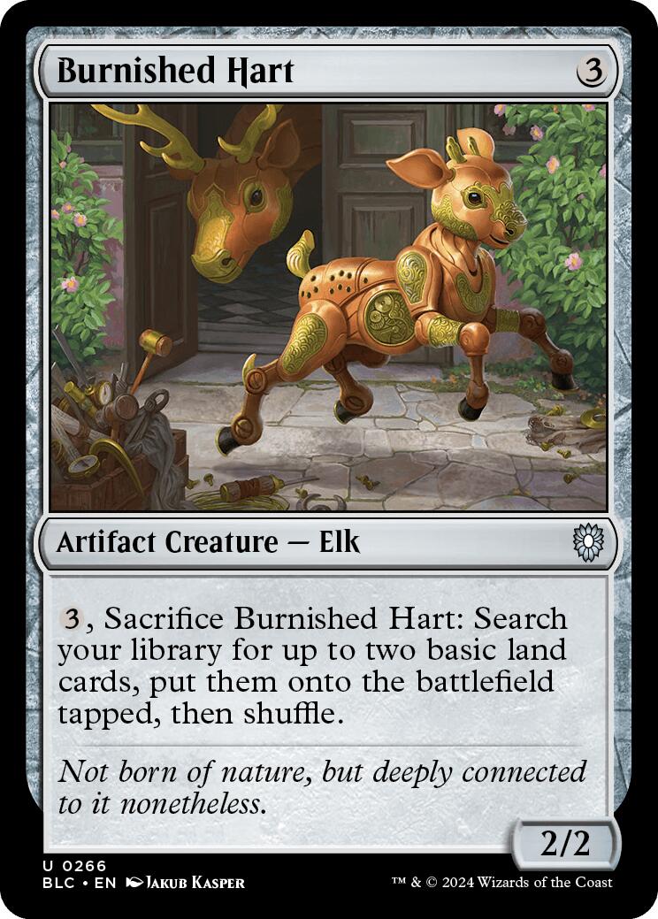 Burnished Hart [Bloomburrow Commander] - Destination Retro