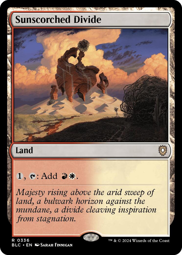 Sunscorched Divide [Bloomburrow Commander] - Destination Retro