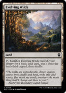 Evolving Wilds [Bloomburrow Commander] - Destination Retro