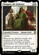 Mangara, the Diplomat [Bloomburrow Commander] - Destination Retro