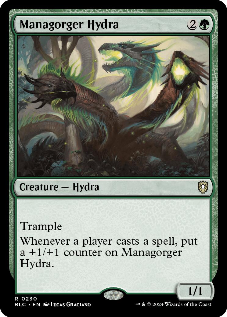 Managorger Hydra [Bloomburrow Commander] - Destination Retro