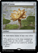 Gilded Lotus [Bloomburrow Commander] - Destination Retro