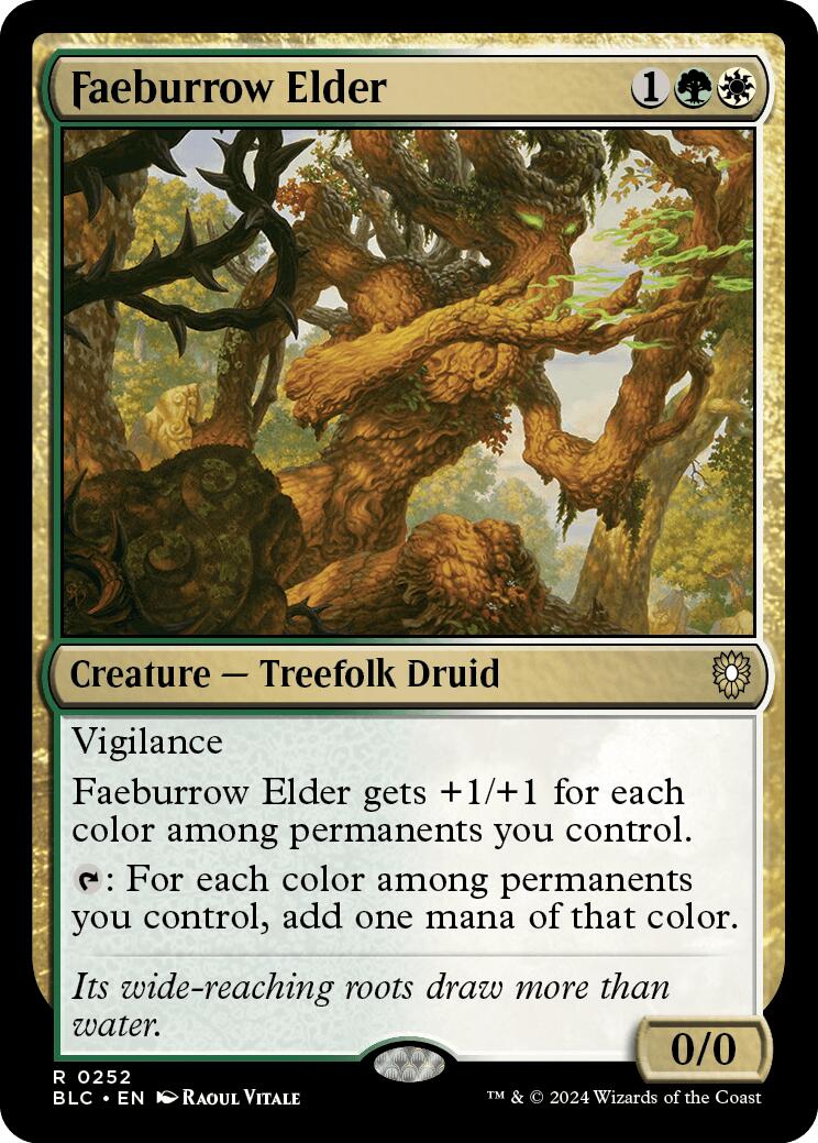 Faeburrow Elder [Bloomburrow Commander] - Destination Retro