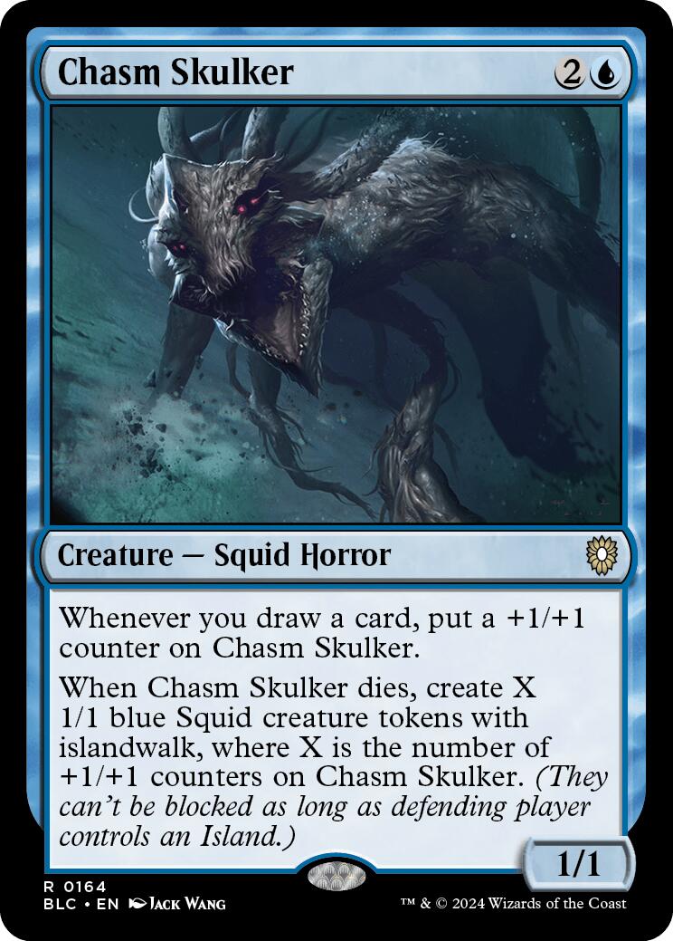 Chasm Skulker [Bloomburrow Commander] - Destination Retro